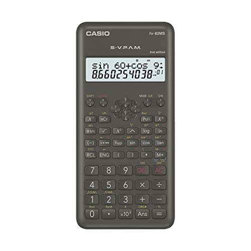Casio FX82MS 2nd Gen NonProgrammable Scientific Calculator, 240