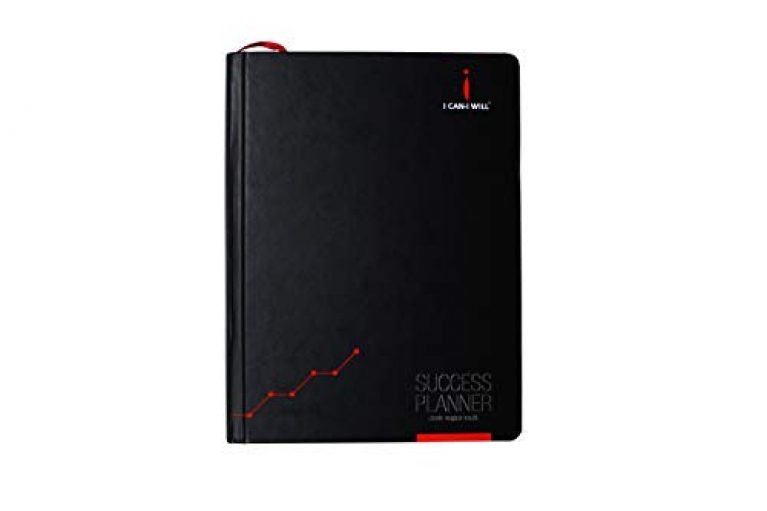 I Can-I Will Success Planner | Diary | Organizer | Weekly | Monthly | Yearly | Open Planner 2020 | Hardbound | Classic Planner | Planner 2020